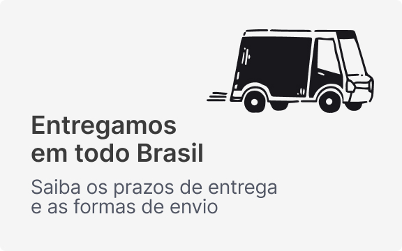 Entrega em todo o Brasil